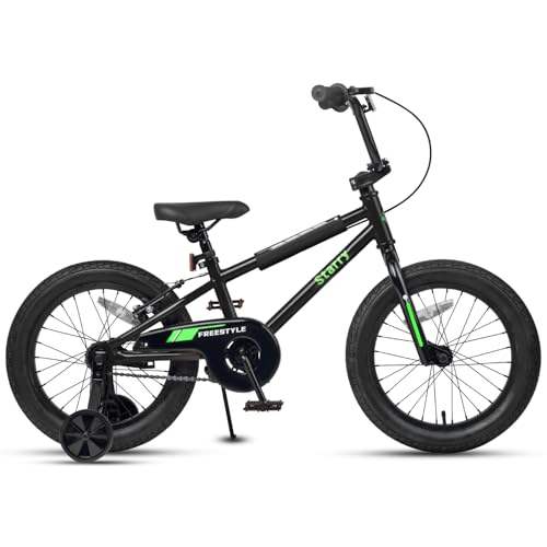 cubsala 12 14 16 18 Inch Kids Bike BMX Style Bicycle with Training Wheels Coaster Brake for 2-10 Years Old Toddlers Boys Girls Multiple Colors