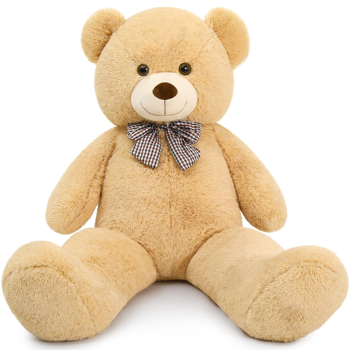 MaoGoLan 47 Inch Giant Teddy Bear, Big Stuffed Animal Plush Toy Gift | A heartwarming way to show love and care on birthdays, baby showers, Christmas, Valentine’s Day, and anniversaries