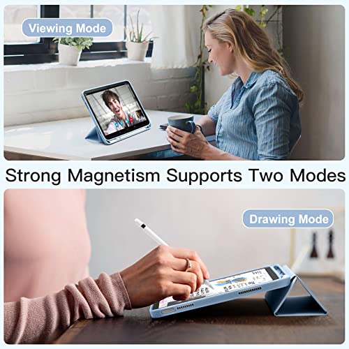 Akkerds for iPad A16 11th Gen Case, iPad 10th Generation Case, Sky Blue