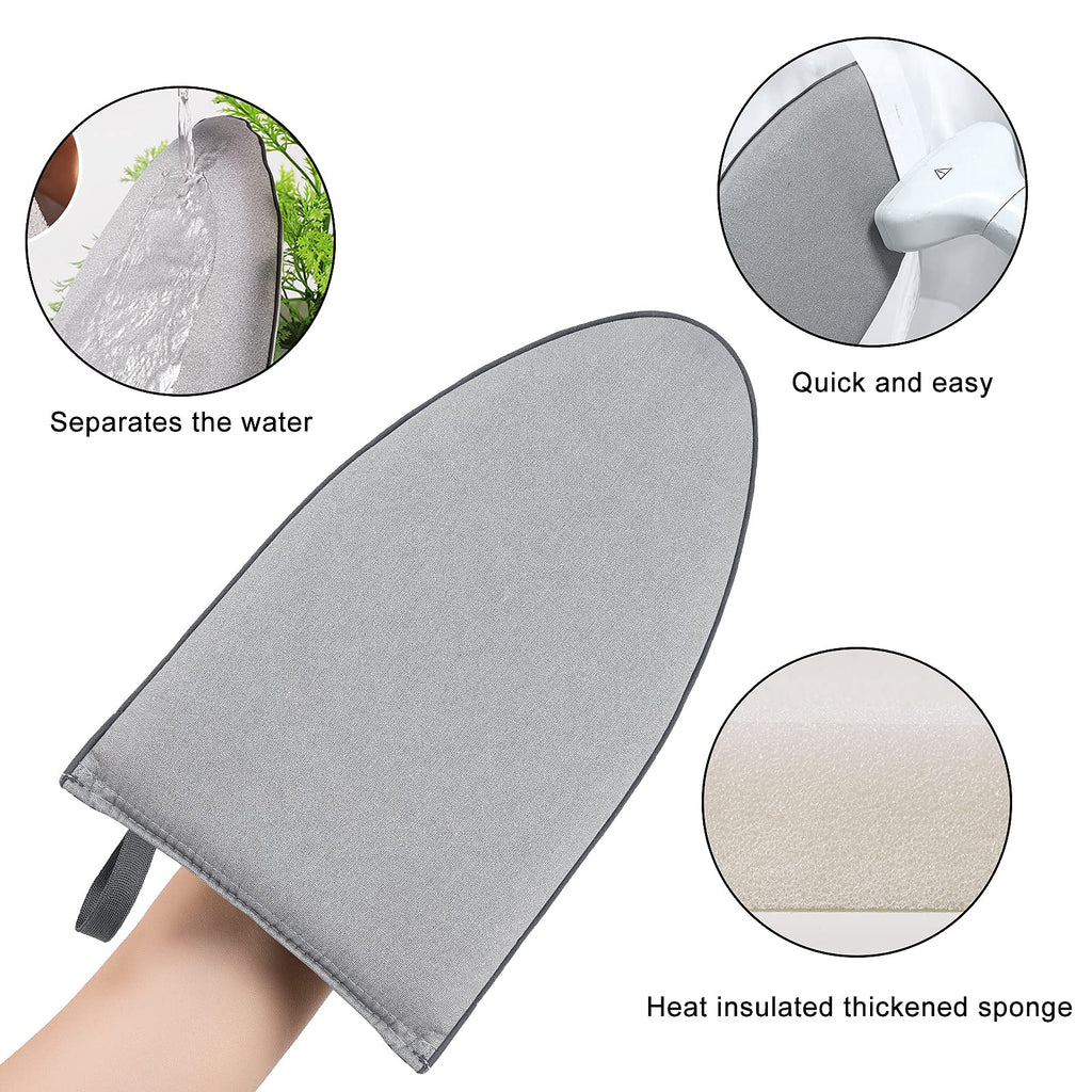 CINPIUK Garment Steamer Ironing Gloves Anti Steam Glove Heat Resistant Garment Steamer Mitt, Garment Steam Accessories for Clothes