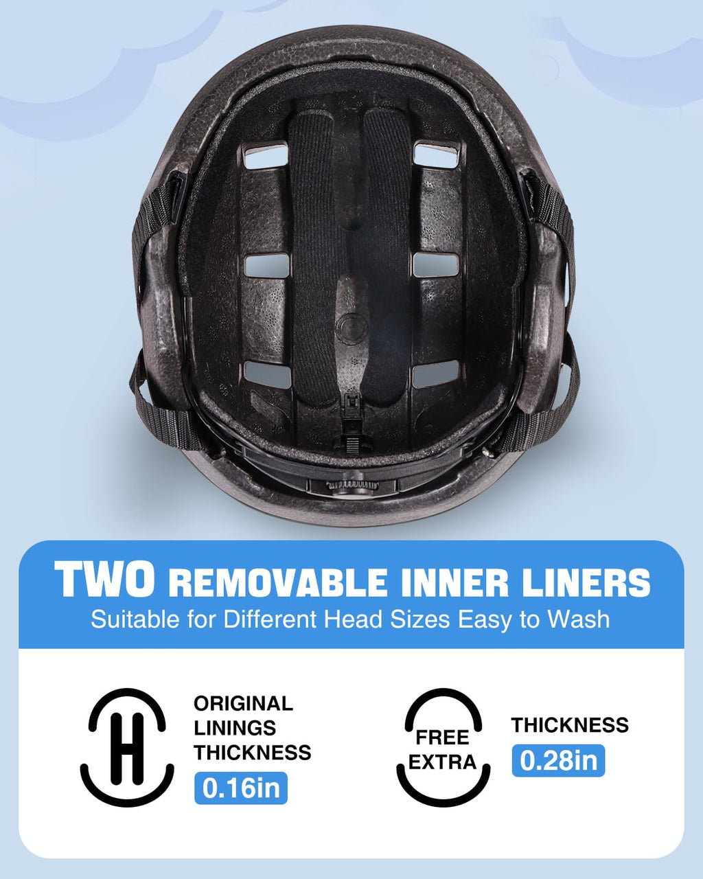 Toddler Helmet,Adjustable Lightweight Baby Infant Bike Helmet for 1-6 Year | CPSC,45-54cm,12 Vents,220g,Dial Fit,2 Washable Liners,with Dust Bag,PC+EPS,for Bike/Scooter/Tricycle