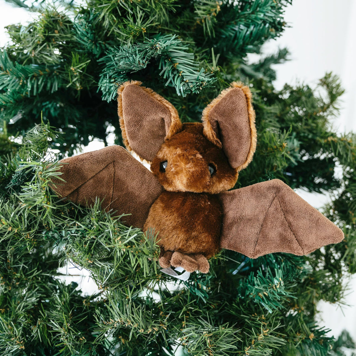 The Petting Zoo Bat Stuffed Animal Plushie, Scoopz, Kids Gifts, 8 in | Bat Wildlife Animals by Zoologee. Great Toys for Girls and Boys. Plush Gifts for Kids