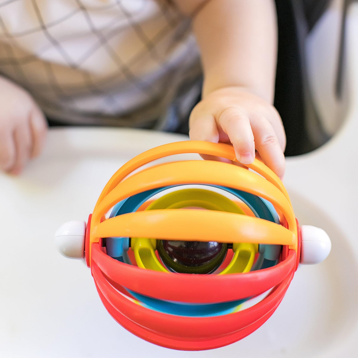 Baby Einstein Sticky Spinner BPA-Free High Chair Activity Toy, Ages 3 Months+