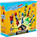 Toy Rocket Launcher for Kids - Outdoor Toys for Kids Ages 4-8, 8 Rockets | Launch up to 100 Ft, 3 4 5 6 7 Year Old Boys Birthday Gifts, Rockets Kids Toys for Boys, Toy for Toddlers Age 3+