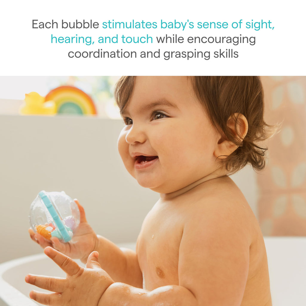 Munchkin® Float & Play Bubbles™ Baby Bath Toys, 4 Count
