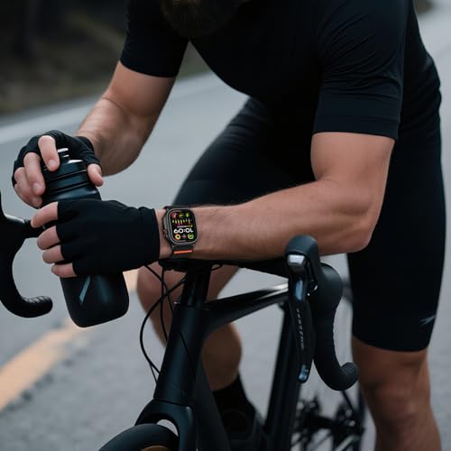 Elastic Sport Band for Apple Watch Ultra 4/3/2 Band 49mm 46mm 45mm 44mm 42mm 41mm 40mm Men, Adjustable Parachute Buckle Nylon Fabric Wristband for iWatch Series 12 11 10 SE 9 8 7 6 5 4 3