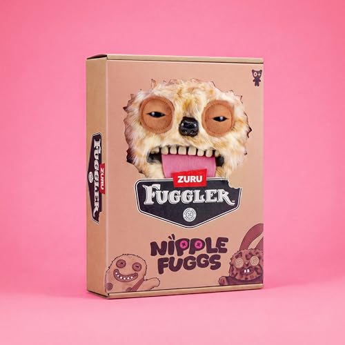 Fuggler Nipple Fuggs 9 Inch (Sir Belch) by ZURU | Funny Ugly Monster with signature teeth, soft & huggable collectible plush, for fans & collectors, gift for tweens & teens