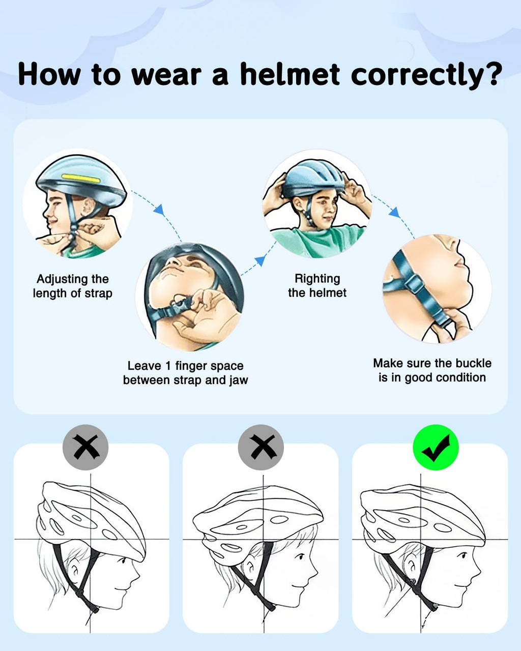 Toddler Helmet,Adjustable Lightweight Baby Infant Bike Helmet for 1-6 Year | CPSC,45-54cm,12 Vents,220g,Dial Fit,2 Washable Liners,with Dust Bag,PC+EPS,for Bike/Scooter/Tricycle