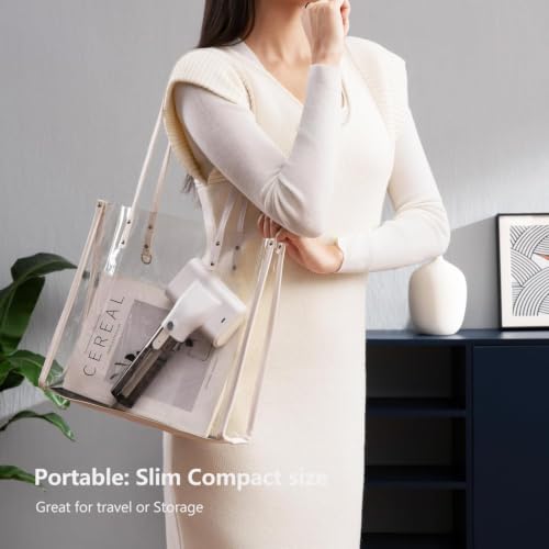 G10 Steamer for Clothes, Portable Travel Irons,Handheld Garment Steamer | 15S Fast Heat Up,Big Iron Panel steam iron 2-in-1 Travel Size 0.9 lbs, 100ml Tank for Travel & Home (Only for 120V)