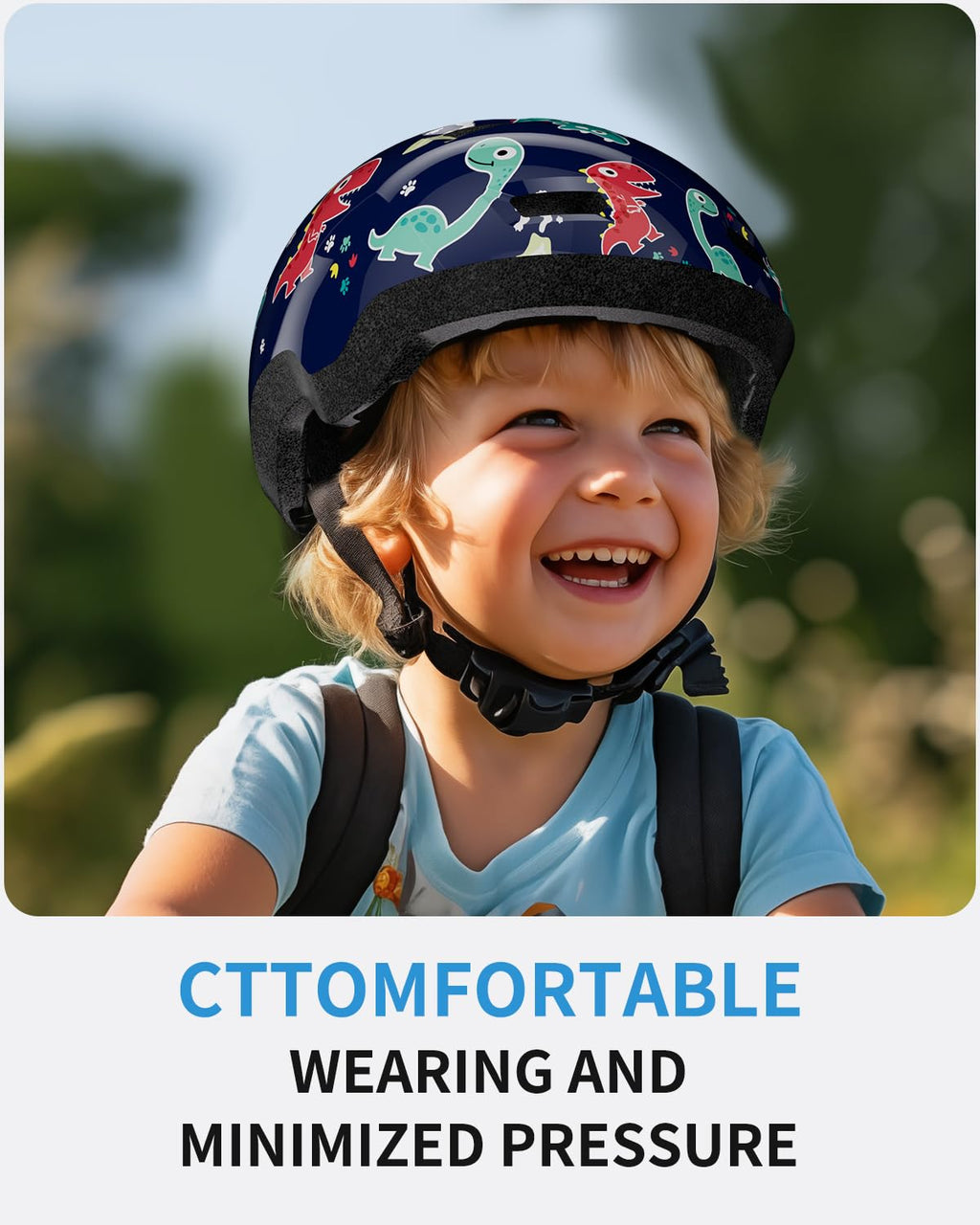Toddler Helmet,Adjustable Lightweight Baby Infant Bike Helmet for 1-6 Year | CPSC,45-54cm,12 Vents,220g,Dial Fit,2 Washable Liners,with Dust Bag,PC+EPS,for Bike/Scooter/Tricycle