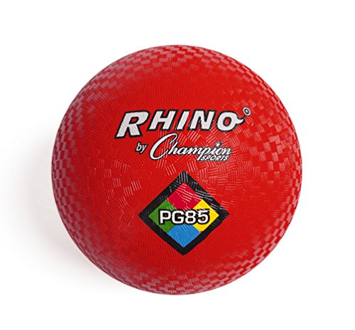 Champion Sports Playground Ball – Durable High-Bounce Ball, Sizes 5", 6", 7", 10", 13" & 16" for Gym, Recess & Play