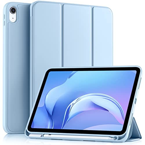 Akkerds for iPad A16 11th Gen Case, iPad 10th Generation Case, Sky Blue