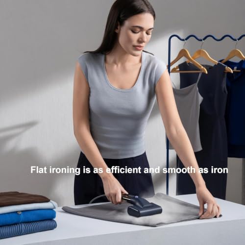 G10 Steamer for Clothes, Portable Travel Irons,Handheld Garment Steamer | 15S Fast Heat Up,Big Iron Panel steam iron 2-in-1 Travel Size 0.9 lbs, 100ml Tank for Travel & Home (Only for 120V)