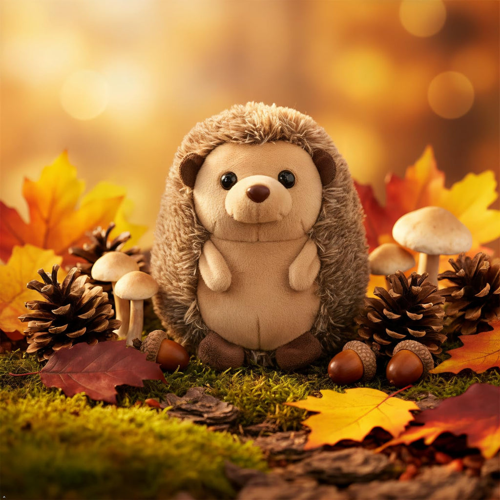 The Petting Zoo Hedgehog Stuffed Animal Plushie, Babiez, Kids Gifts, 6 in | Wild Onez Hedgehog Realistic Wildlife Animals by Zoologee. Great Toys for Girls and Boys. Plush Gifts for Kids