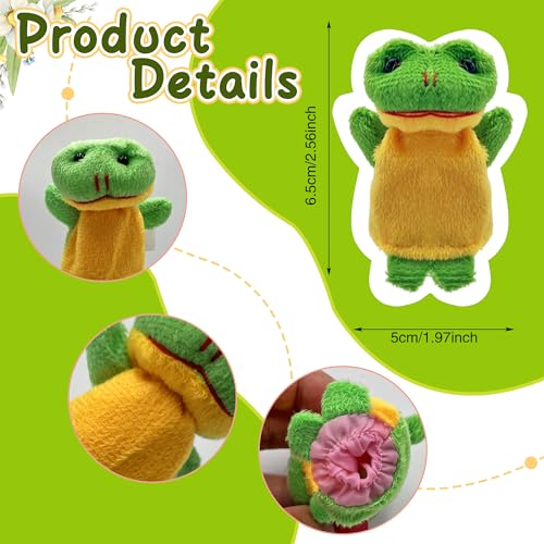 30 PCS Finger Puppets Set Mini Stuffed Animals for Storytelling Teaching Schools Birthday Party Supplies