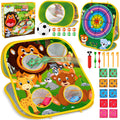 Animal Bean Bag Toss Game Toy Outdoor Toss Game | Family Party Party Supplies for Kids, Gift for Boys Birthday or Christmas for Toddlers Ages 3 4 5 6 Year Old