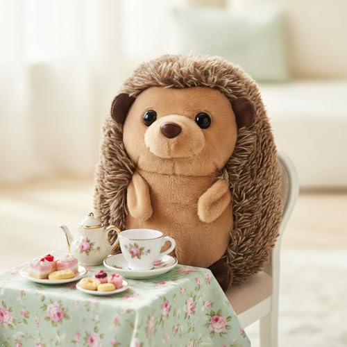 The Petting Zoo Hedgehog Stuffed Animal Plushie, Babiez, Kids Gifts, 6 in | Wild Onez Hedgehog Realistic Wildlife Animals by Zoologee. Great Toys for Girls and Boys. Plush Gifts for Kids