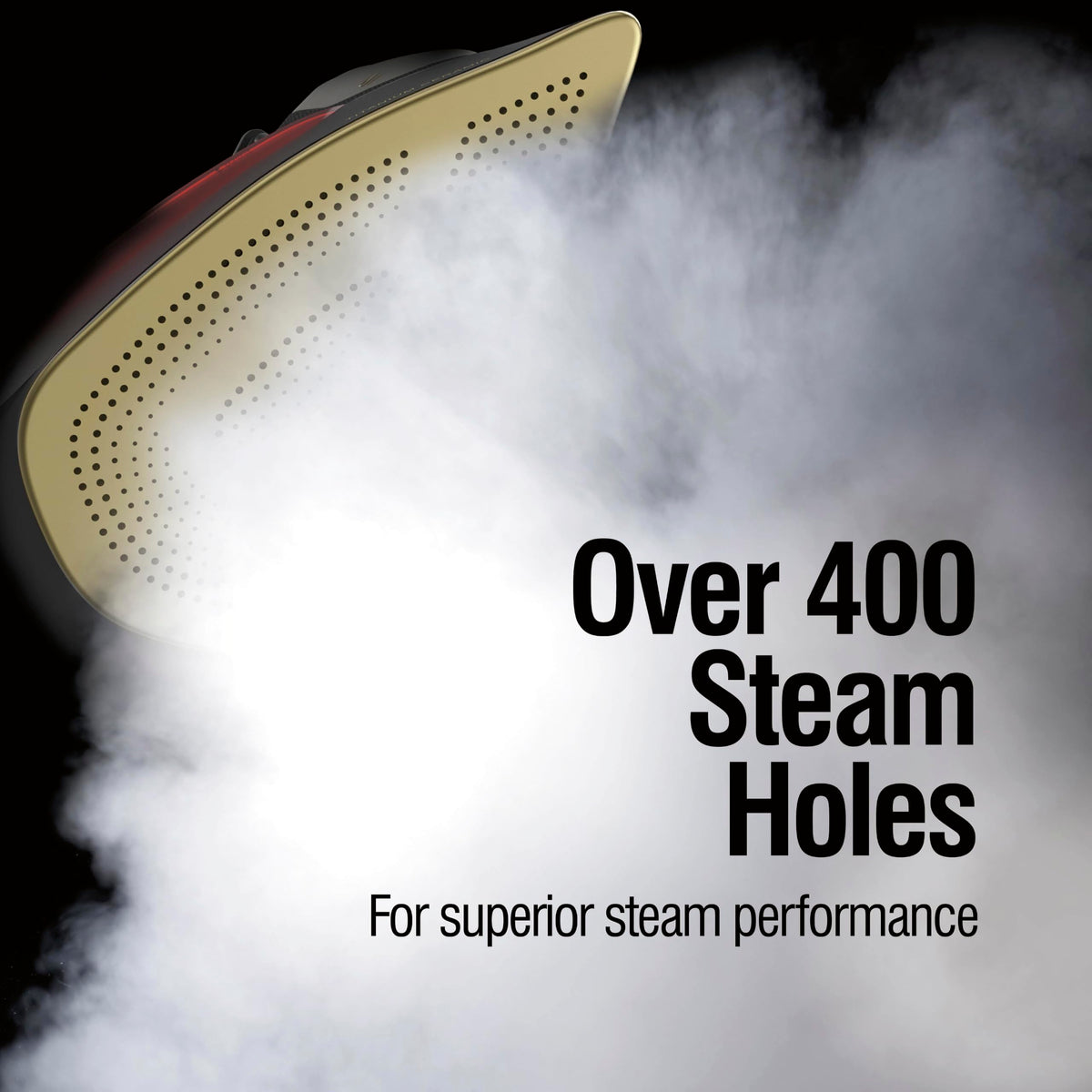 CHI Steam Iron for Clothes with Vertical Steam Burst, 8" Retractable Cord