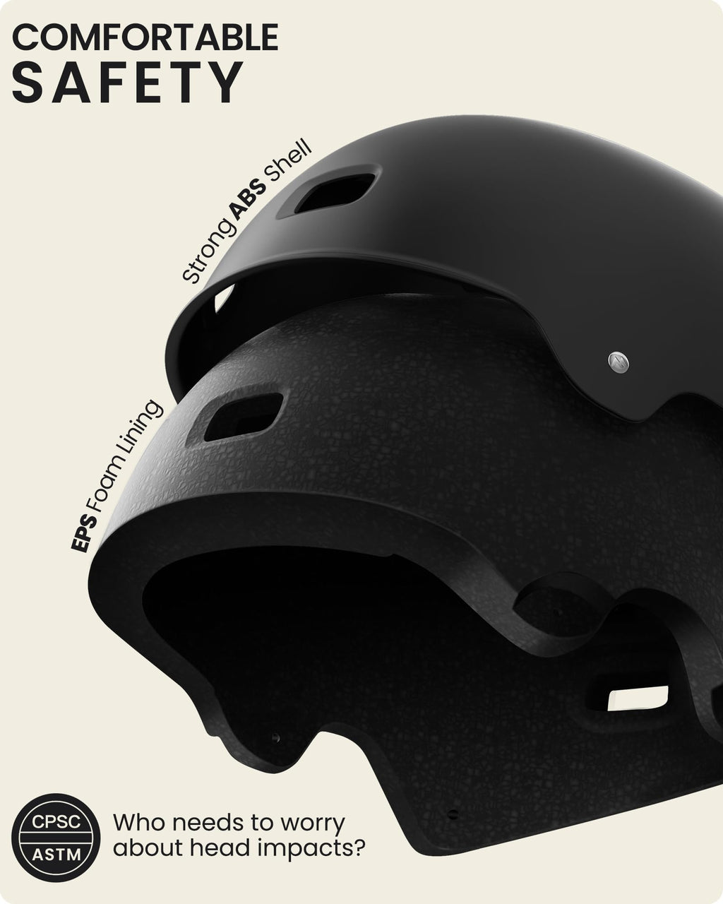 OutdoorMaster Skateboard Bike Helmet for Adult,Youth and Kids | Two Removable Liners Ventilation Certified Multi-Sport Helmet for Scooter Cycling Roller Skating Ebike