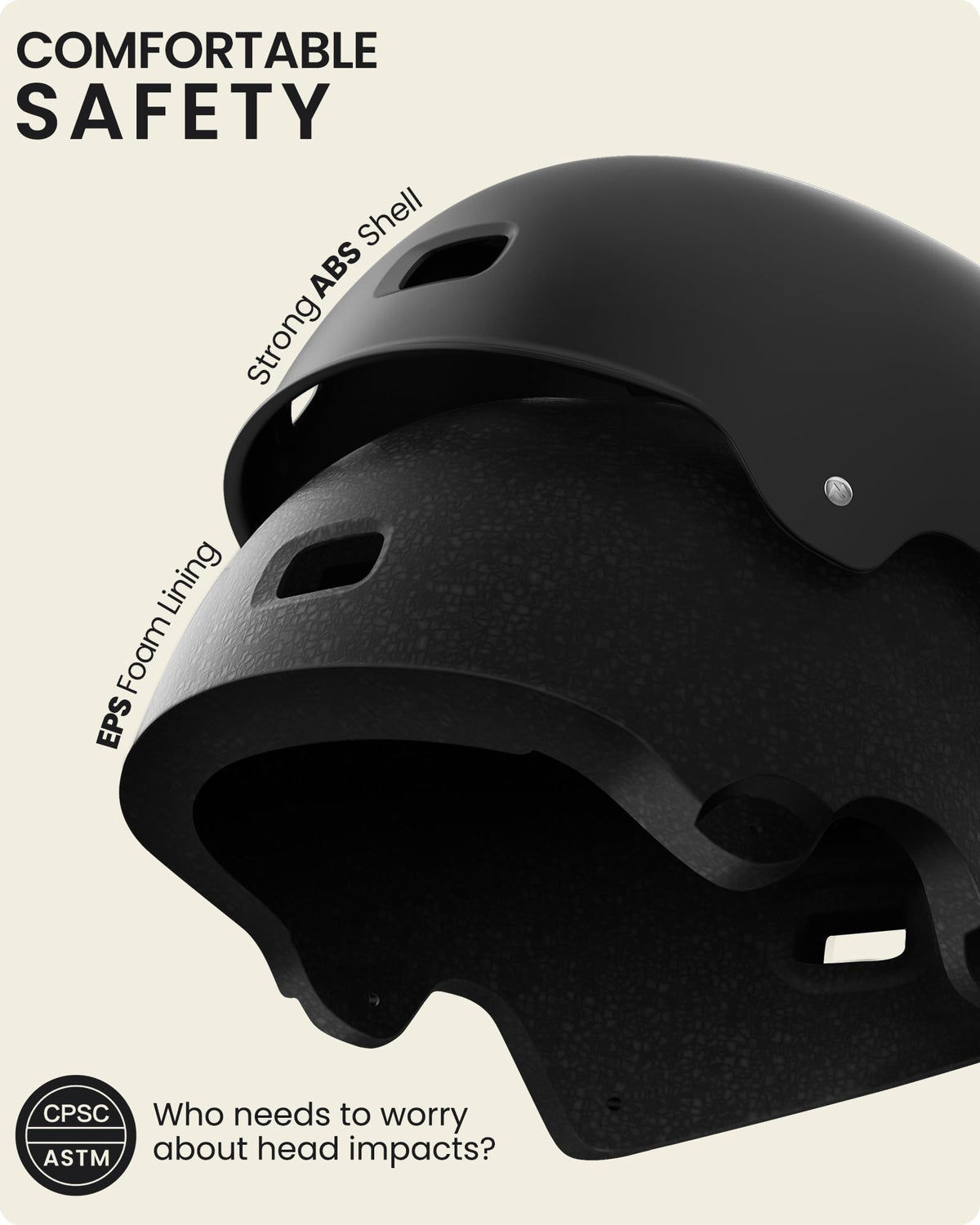 OutdoorMaster Skateboard Bike Helmet for Adult,Youth and Kids | Two Removable Liners Ventilation Certified Multi-Sport Helmet for Scooter Cycling Roller Skating Ebike