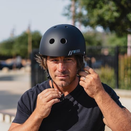 80SIX Triple-Certified Multisport Helmet for Kids, Teens & Adults | Built for everyday riding with a durable ABS shell and impact-absorbing EPS liner for reliable protection
