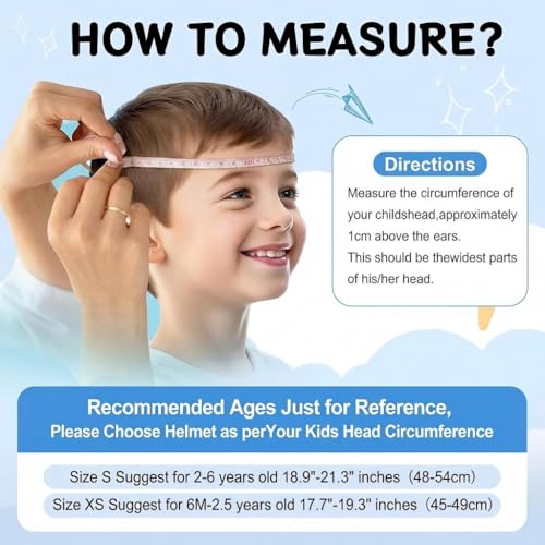 Toddler Helmet,Adjustable Lightweight Baby Infant Bike Helmet for 1-6 Year | CPSC,45-54cm,12 Vents,220g,Dial Fit,2 Washable Liners,with Dust Bag,PC+EPS,for Bike/Scooter/Tricycle
