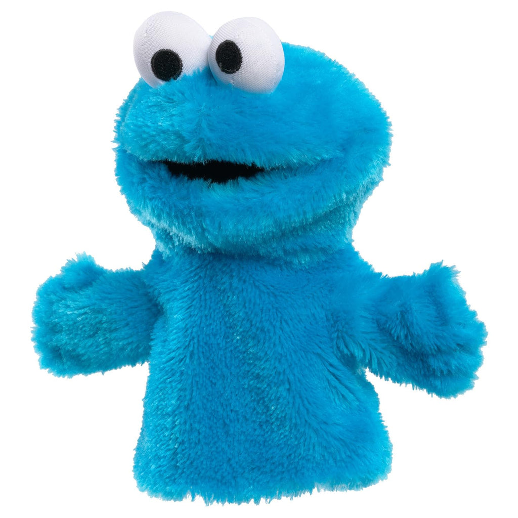Sesame Street Cookie Monster 9-inch Hand Puppet, Preschool Pretend Play, Kids Toys for Ages 18 Month by Just Play