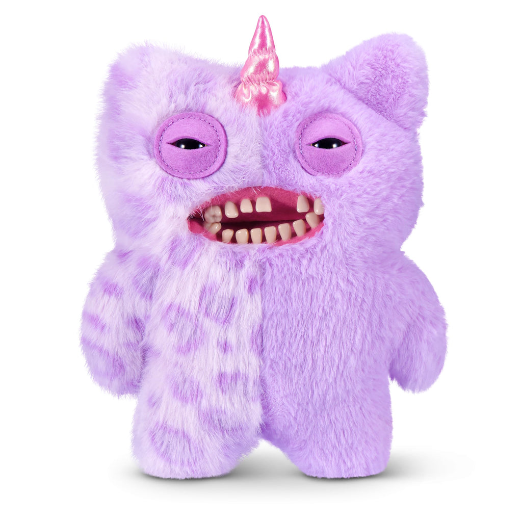 Fuggler Fugglercorns 9 Inch Plush Collectible Toy (Mr Screech) by ZURU | Funny Ugly Monster with signature teeth, soft & huggable collectible plush, for fans & collectors, gift for tweens & teens