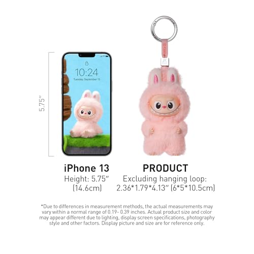 POP MART THE Monster LABUBU Pin for Love (N-Z) Blind Box, Single Box | Mytery Box Keychain – Vinyl Plush Pendant, Bag Charms, Collectible Holiday & Birthday Gift for Kids & Adults, Single Box