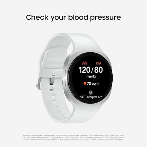 Samsung Galaxy Watch 8 40mm Bluetooth Smartwatch, Cushion Design, Quick Button, Sleep Coaching, Now Bar, Running Coach, Energy Score, Graphite [US Version, Amazon Exclusive 2Yr Warranty]
