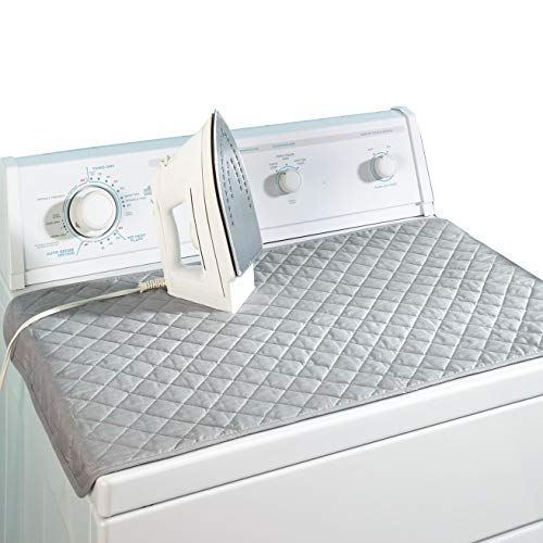 Portable Magnetic Ironing Mat Blanket (Iron Anywhere) Ironing Board Replacement, Iron Board Alternative Cover