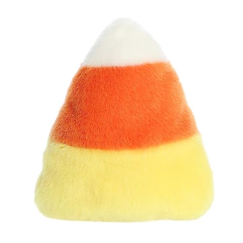 Aurora Palm Pals 5" Maisy Candy Corn Spooky Plush | Bean-filled understuffed bodies with collectible personalities
