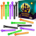 Halloween Party Favors Goodie Bag Stuffers,36-300 PCS Kids Mini Bubble Wand | Small Boo Trick or Treat Basket Bucket Fillers for Kids, Birthday Classroom Games Activities Supplies Prizes Toys Gifts