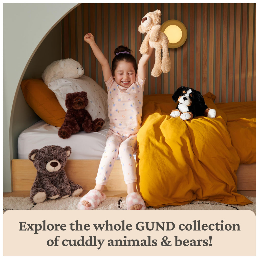 GUND Cozys Collection Cow 10-Inch Stuffed Animal Sensory Toy for Ages 0+ | Soft Tactile Sensory Details Provide Stress Relief; Teaches Nurturing, Emotional Expression and Self-Soothing Skills