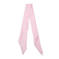 Geo Chic Pink Satin Anything Scarf