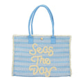 Seas The Day Canvas Tote Bag