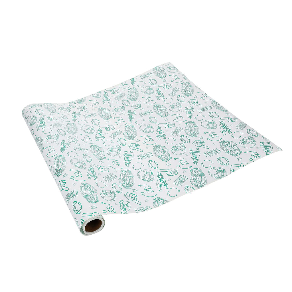 "Game Day Goals" Paper Table Runner (25 ft, cut to fit)