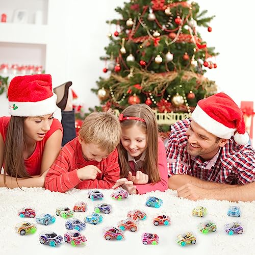 Benzem 50 Pcs Mini Pull Back Cars Set, Pull Back Racing Vehicles for Kids, Bulk Toys Party Favors Treasure Box, Classroom Prizes, Pinata Fillers,Goodie Bag Stuffers for Boys Girls