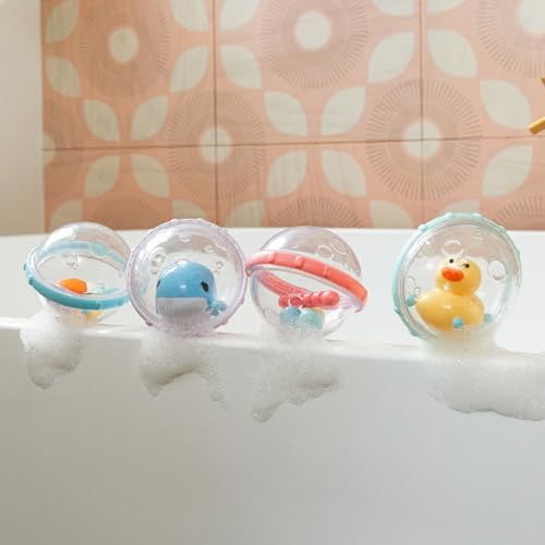 Munchkin® Float & Play Bubbles™ Baby Bath Toys, 4 Count