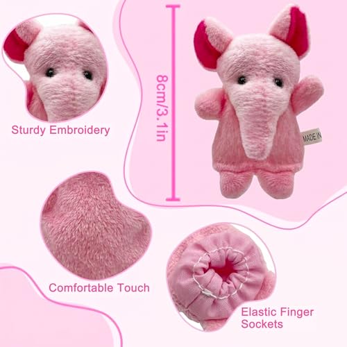 Sealive 22-Piece Animal Finger Puppets, Plush Finger Toys for Kids Ages 3+ | for toddler ages 3+, storytelling, pretend play, puppet shows, with 22 soft animal characters for books and classrooms