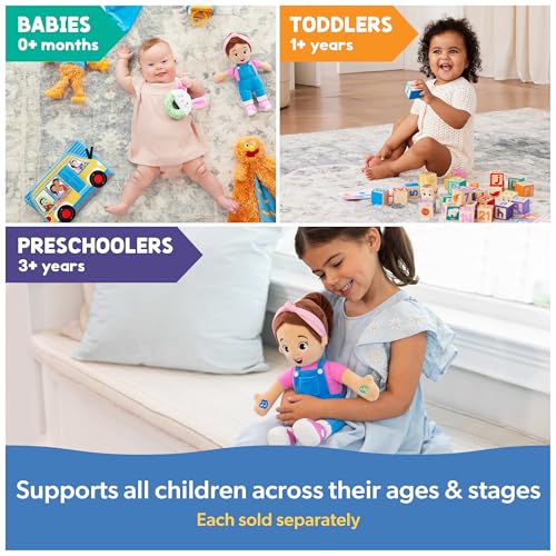 Ms. Rachel Speak & Sing Doll, 16-Inch Interactive Toy with Sounds | 4 Songs & 16+ Phrases, Encourages Speech, Volume Control, Toddler Toys For Girls And Boys Ages 6 Months to 3+