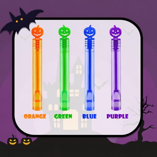 32-300 PCS Halloween Party Favors Goodie Bag Stuffers,Mini Bubbles for Kids | Halloween Trick or Treat Bags Boo Basket Bucket Fillers for Toddlers, Class Games Prizes Toys Gifts Activities Supplies