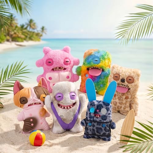 Fuggler Nipple Fuggs 9 Inch (Sir Belch) by ZURU | Funny Ugly Monster with signature teeth, soft & huggable collectible plush, for fans & collectors, gift for tweens & teens