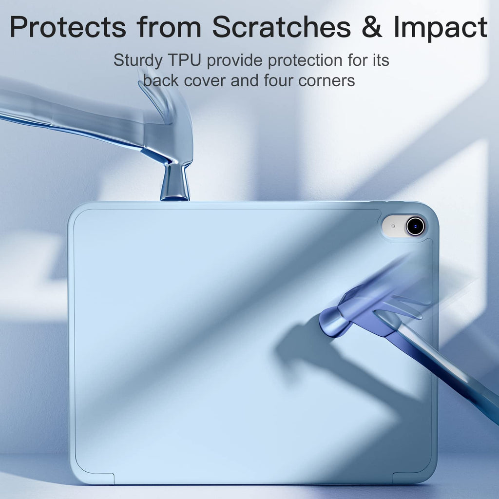Akkerds for iPad A16 11th Gen Case, iPad 10th Generation Case, Sky Blue