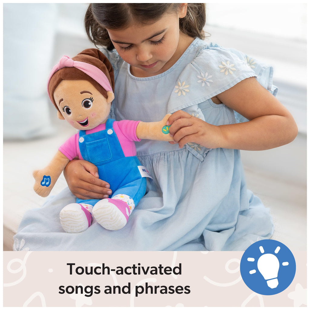 Ms. Rachel Speak & Sing Doll, 16-Inch Interactive Toy with Sounds | 4 Songs & 16+ Phrases, Encourages Speech, Volume Control, Toddler Toys For Girls And Boys Ages 6 Months to 3+