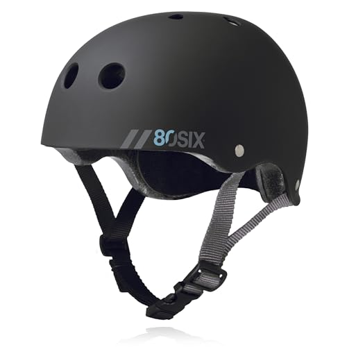80SIX Triple-Certified Multisport Helmet for Kids, Teens & Adults | Built for everyday riding with a durable ABS shell and impact-absorbing EPS liner for reliable protection