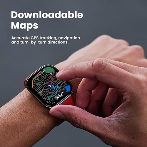 Amazfit Bip 6 Smart Watch, 1.97" AMOLED Display, GPS, iOS/Android | 46mm, 14-Day Battery, Bluetooth Call & Text, Water-Resistant, Free Maps, AI, Health & Sleep Tracker, 140+ Workout Modes