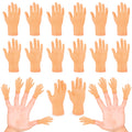 30 Pcs Tiny Finger Hands, Mini Fingers Funny Hand Puppets for Parties | Miniature small hands for finger puppet shows, gag performances, cute little hand fingers, party favors and novelty fun