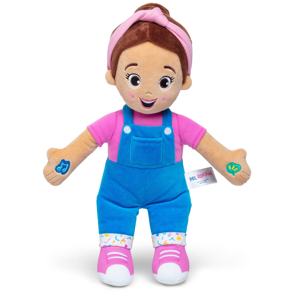 Ms. Rachel Speak & Sing Doll, 16-Inch Interactive Toy with Sounds | 4 Songs & 16+ Phrases, Encourages Speech, Volume Control, Toddler Toys For Girls And Boys Ages 6 Months to 3+
