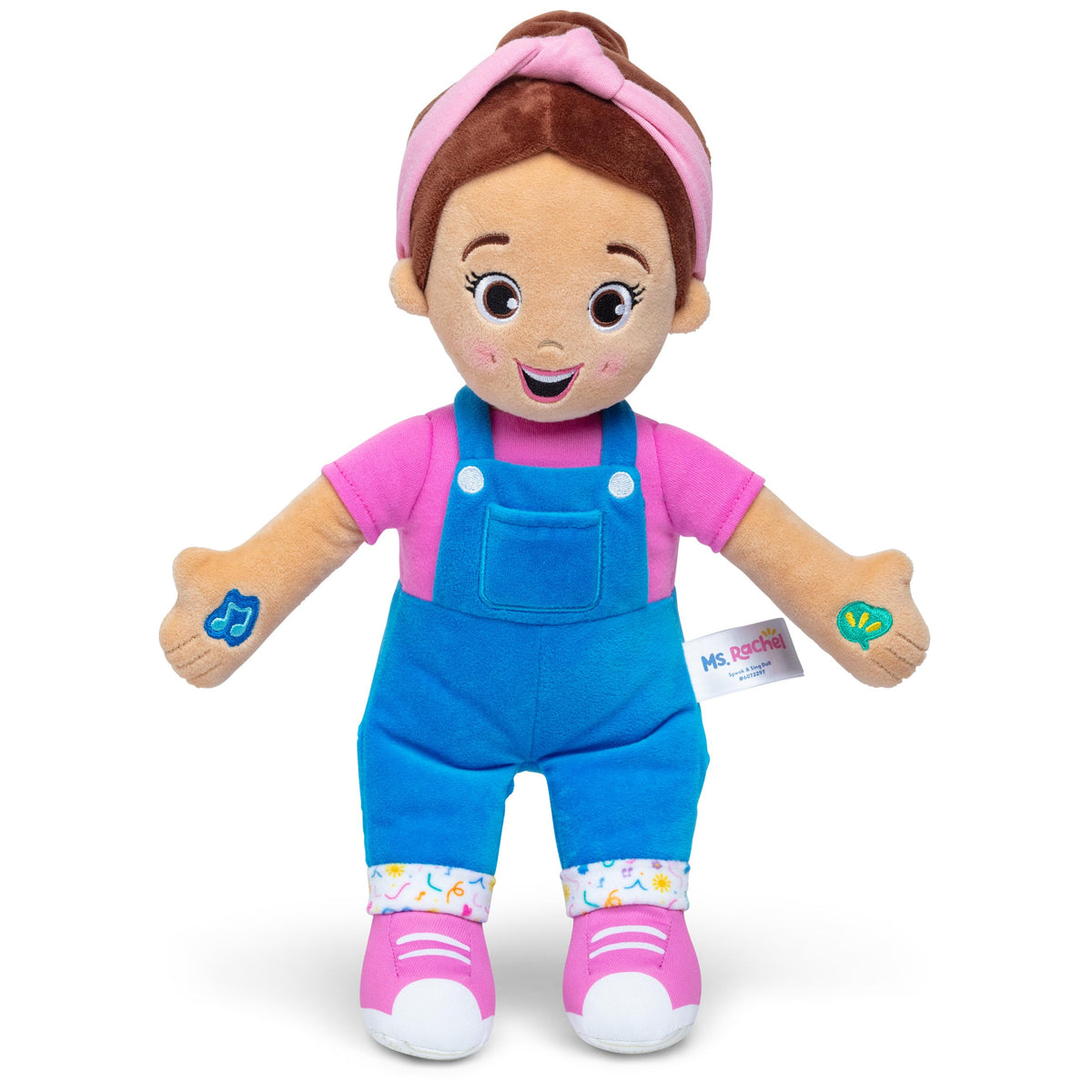 Ms. Rachel Speak & Sing Doll, 16-Inch Interactive Toy with Sounds | 4 Songs & 16+ Phrases, Encourages Speech, Volume Control, Toddler Toys For Girls And Boys Ages 6 Months to 3+